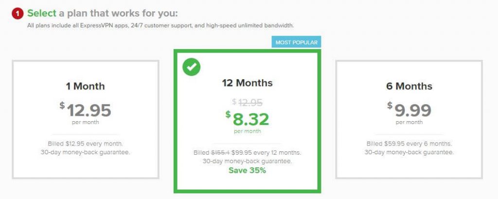 Expressvpn price